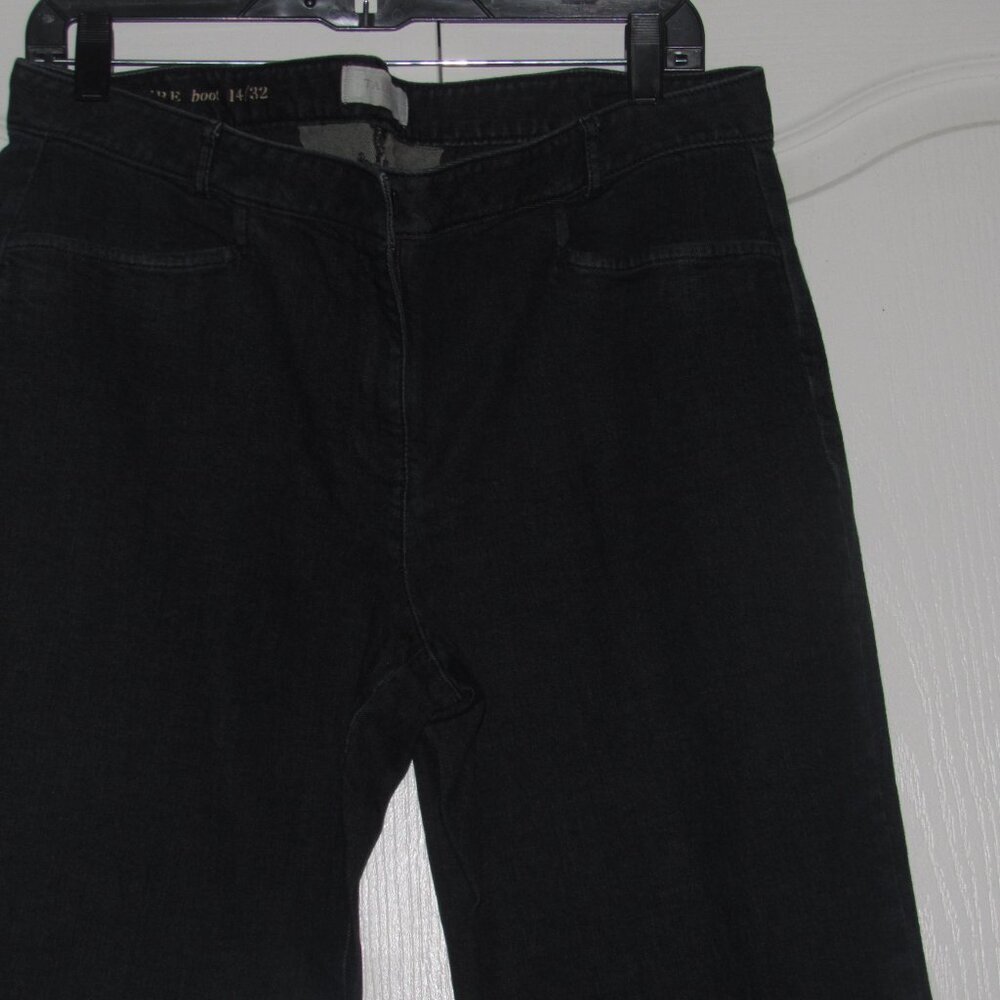TALBOTS Signature Boot Dark Wash Jeans Size 14 - Picture 3 of 10